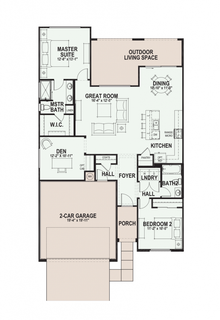 Quail Creek Cholla floor plan Quail Creek Cholla floor plan