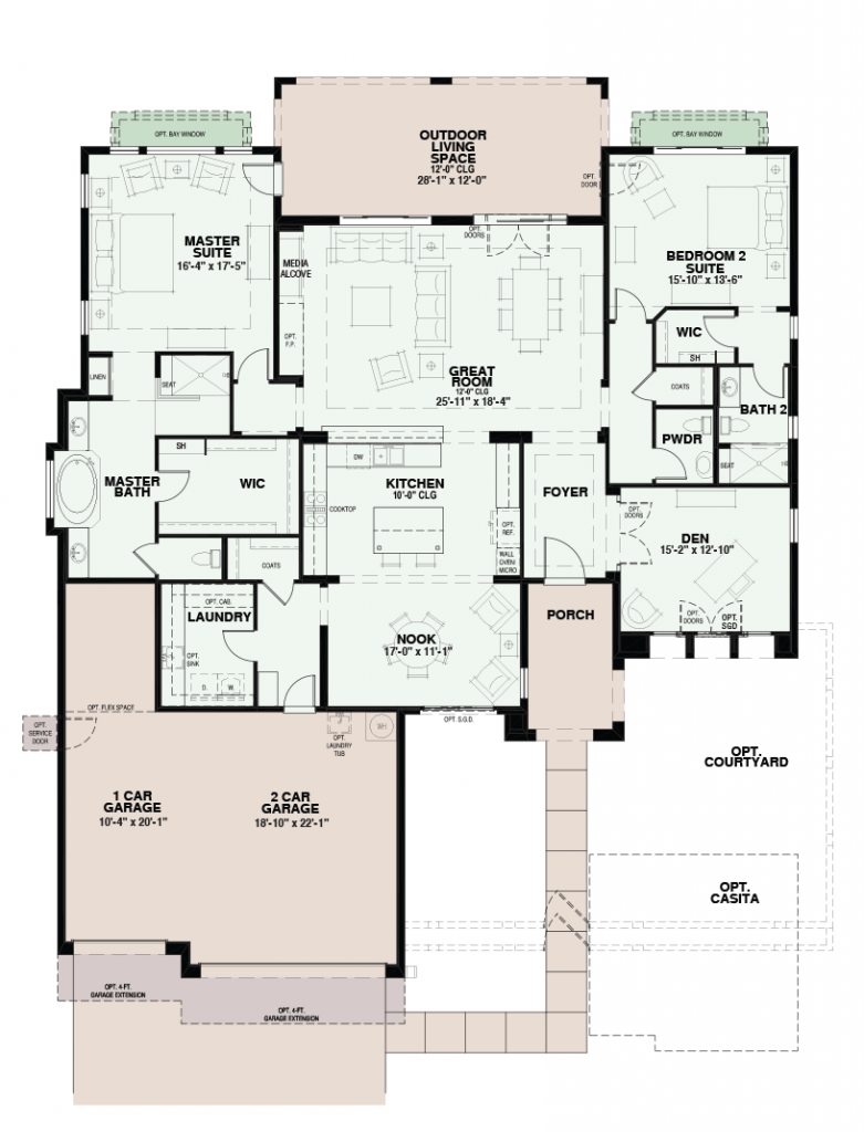 Quail Creek Montara Floor Plan
