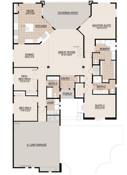 Boulder Pass Miramonte Floor Plan 2383 Boulder Pass Miramonte Floor Plan 2383