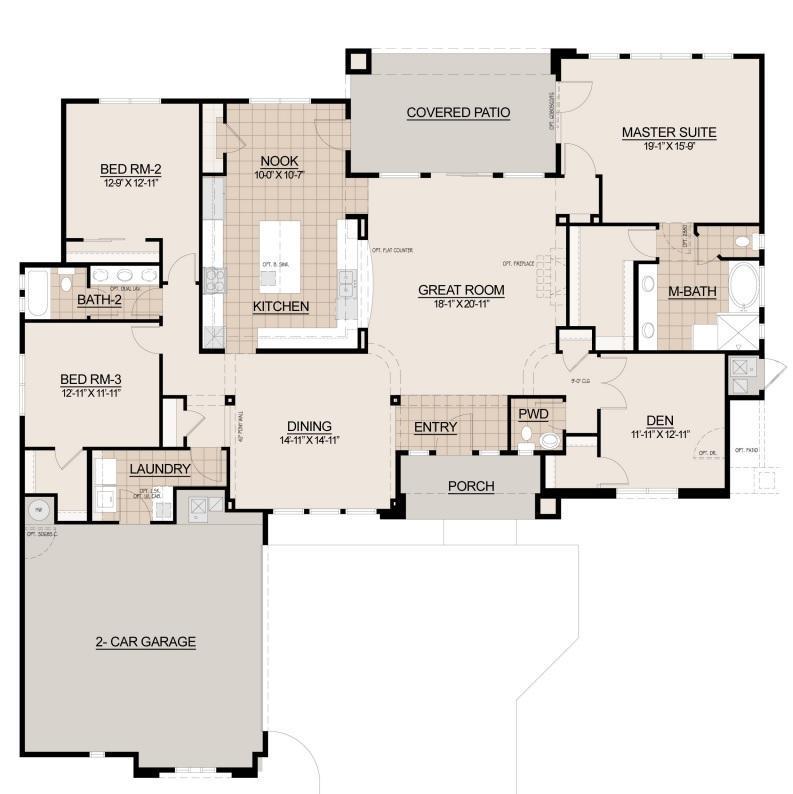 Boulder Pass Miramonte Floor Plan 2602 Boulder Pass Miramonte Floor Plan 2602