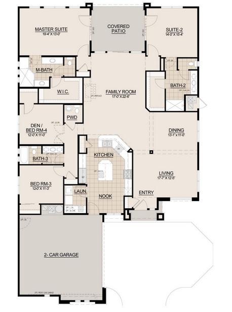 BoulderPass Miramonte Floor Plan 2605 Boulder Pass Miramonte Floor Plan 2605