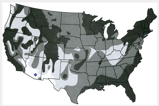 Map of Natural Disasters In Arizona Natural Disasters In Arizona