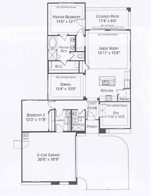 Center Pointe Vistoso Cochise Floorplan