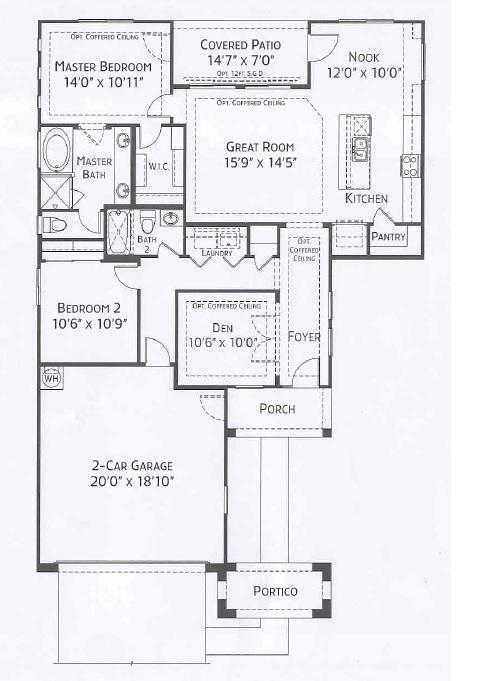 Center Pointe Vistoso Graham floorplan
