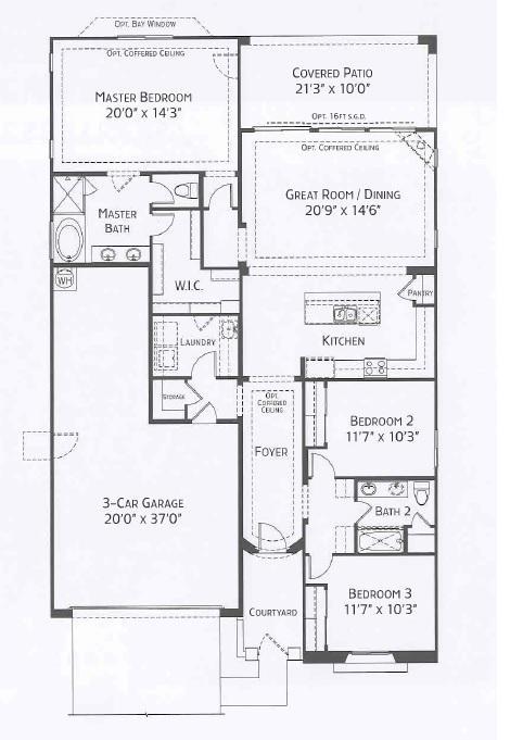 Center Pointe Vistoso Pima Floorplan