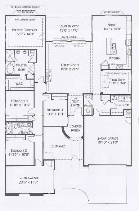 Center Pointe Vistoso Verbena Floorplan