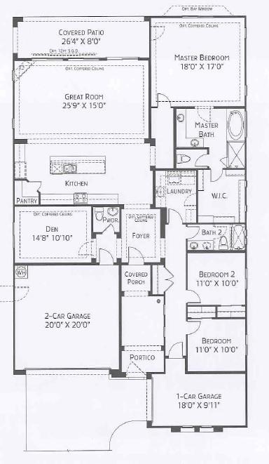 center pointe vistoso jerome floorplan