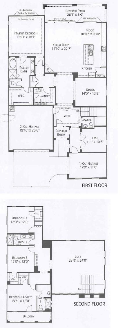 Center Pointe Vistoso Winslow floorplan